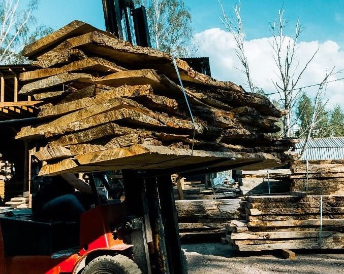 Слэбы из дерева